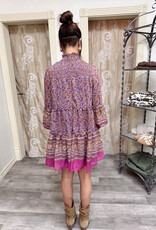 J.HOFFMAN'S Glint Dress- Purple