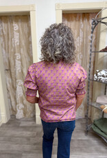 J.HOFFMAN'S Elenor Top- Plum