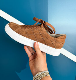 J.HOFFMAN'S Yashi Sneaker - Cuoio Suede