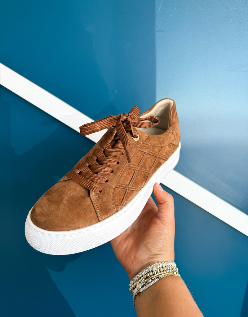 J.HOFFMAN'S Yashi Sneaker - Cuoio Suede
