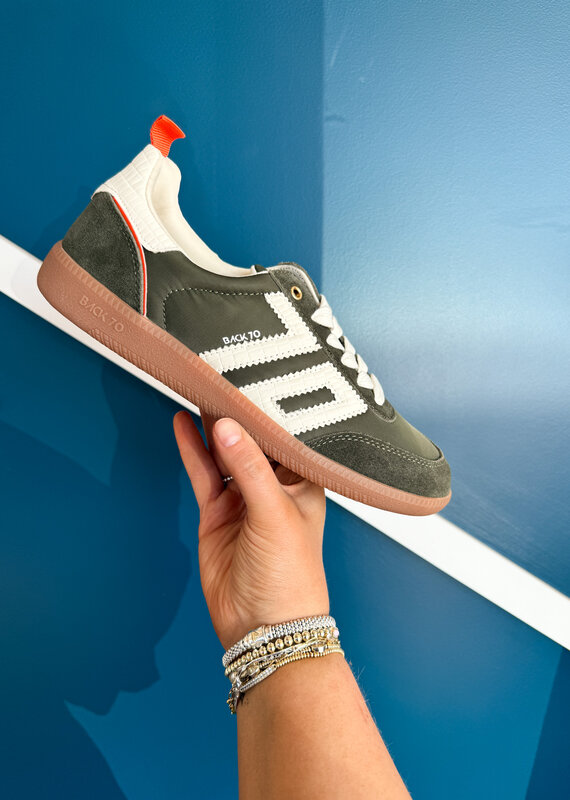 J.HOFFMAN'S Ghost Sneakers- Olive