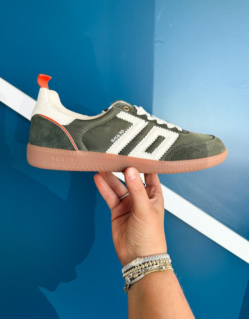 J.HOFFMAN'S Ghost Sneakers- Olive