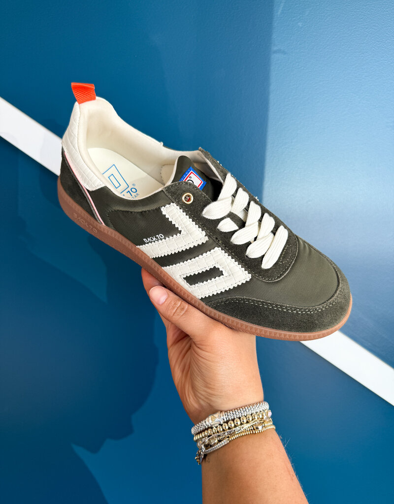 J.HOFFMAN'S Ghost Sneakers- Olive