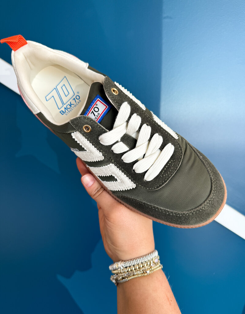 J.HOFFMAN'S Ghost Sneakers- Olive