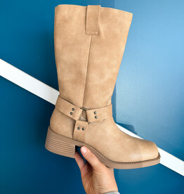 J.HOFFMAN'S Autumn Synthetic Boot- Natural