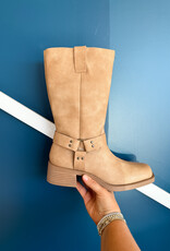 J.HOFFMAN'S Autumn Synthetic Boot- Natural