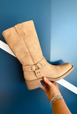 J.HOFFMAN'S Autumn Synthetic Boot- Natural