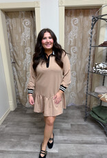 J.HOFFMAN'S Allison Dress- Latte