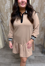 J.HOFFMAN'S Allison Dress- Latte