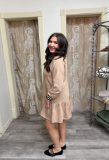 J.HOFFMAN'S Allison Dress- Latte