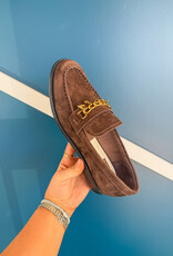 J.HOFFMAN'S Waylen Loafer- Dark Brown Suede