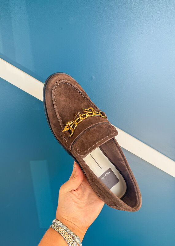 J.HOFFMAN'S Waylen Loafer- Dark Brown Suede