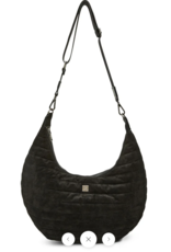 THINK ROYLN Moonstruck Bag in Suede Black