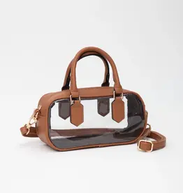 J.HOFFMAN'S Game Day Clear Bag- Tan