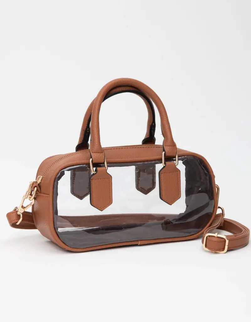 J.HOFFMAN'S Game Day Clear Bag- Tan