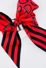 J.HOFFMAN'S Gameday Signature Scarf- Red & Black