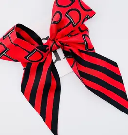 J.HOFFMAN'S Gameday Signature Scarf- Red & Black