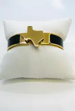 J.HOFFMAN'S Texas Map Bangle- Black