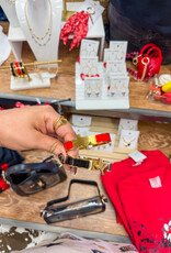 J.HOFFMAN'S Texas Map Bangle- Black