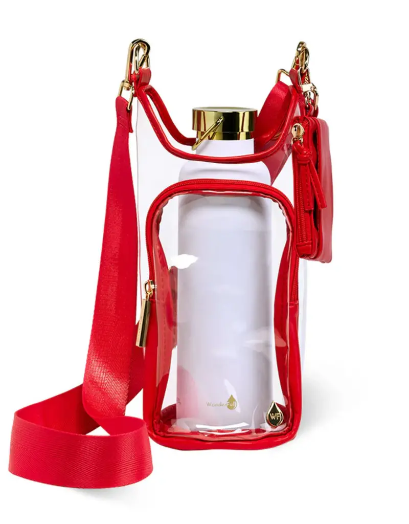 J.HOFFMAN'S Stadium Clear HydroBag - Red