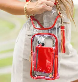 J.HOFFMAN'S Stadium Clear HydroBag - Red