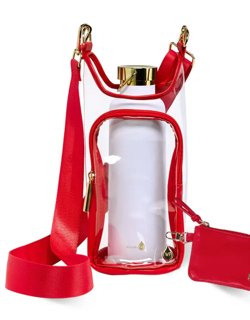 J.HOFFMAN'S Stadium Clear HydroBag - Red