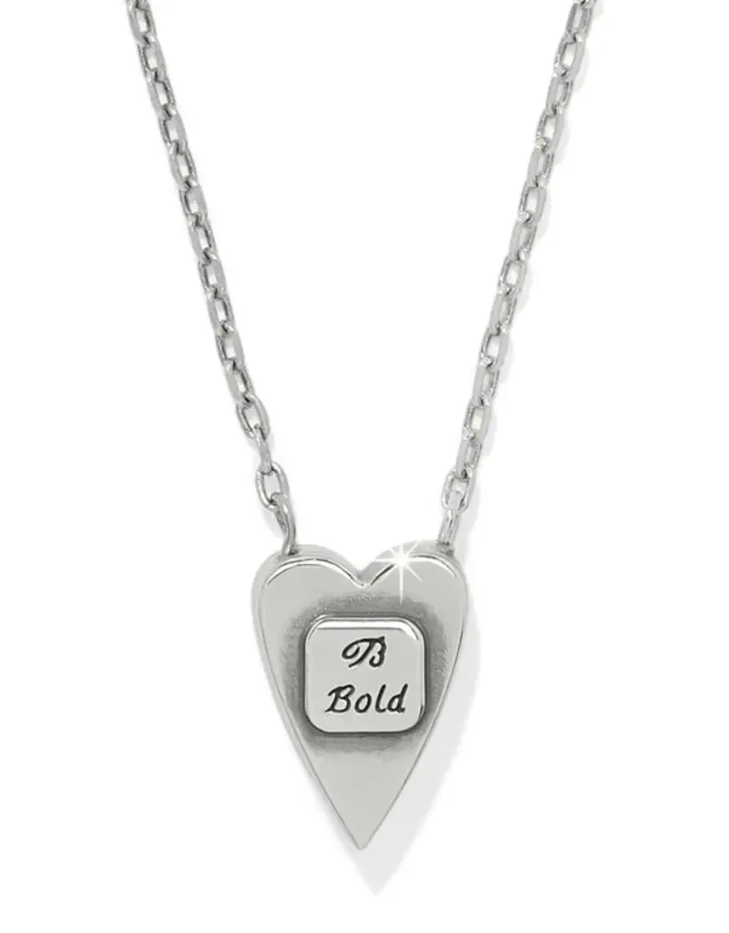 Love Messages Be Bold necklace