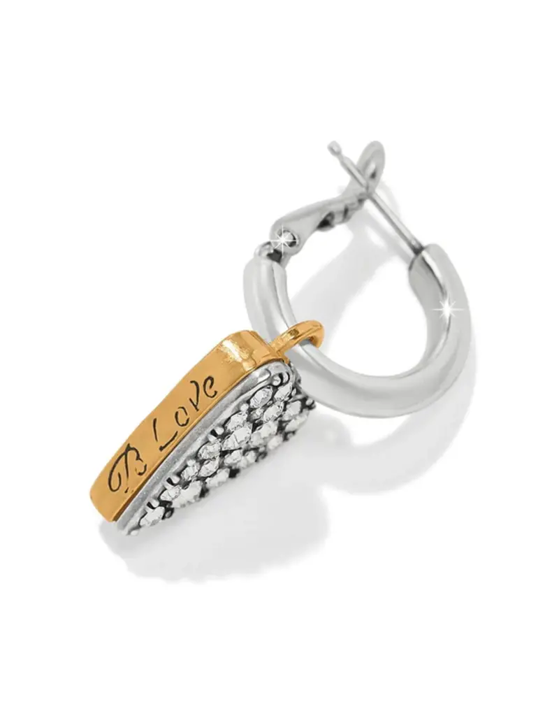 Love Messages Be Love Reversible Hoop