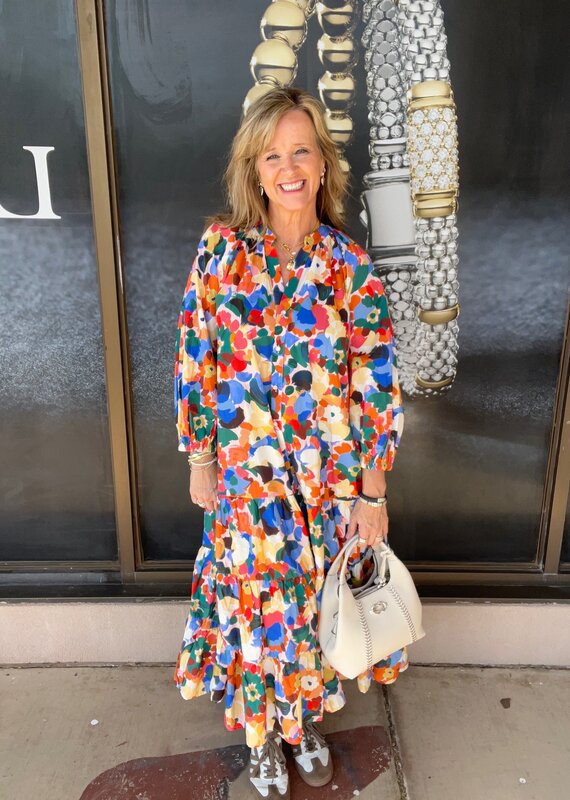 J.HOFFMAN'S Adelaide Maxi- Wildflower Whirl