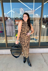 J.HOFFMAN'S Simone Sweater Dress- Tiger