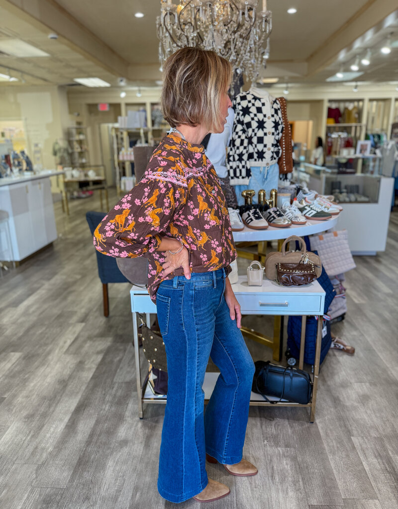 J.HOFFMAN'S Horsing Around Top- Chocolate