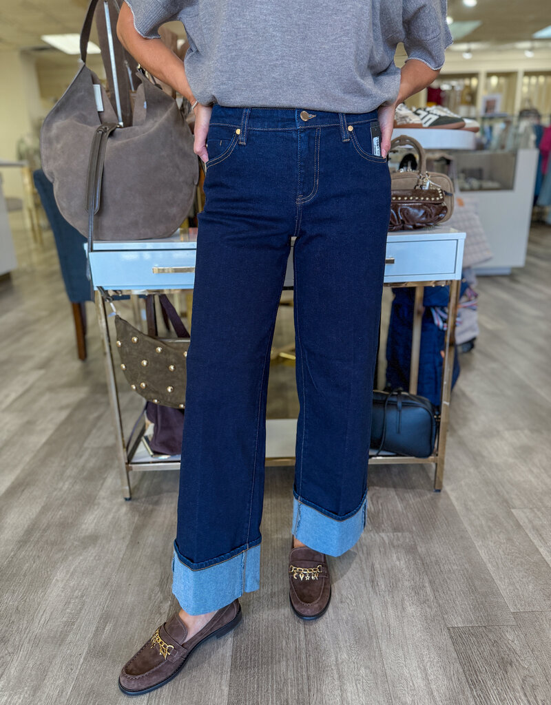 J.HOFFMAN'S Morgan Cuffed Jean- Indigo