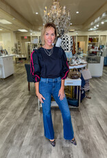 J.HOFFMAN'S Kacey Top- Black