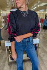 J.HOFFMAN'S Kacey Top- Black