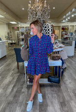 J.HOFFMAN'S Maya Take Two Dress- Navy