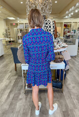 J.HOFFMAN'S Maya Take Two Dress- Navy