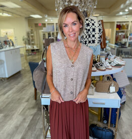 J.HOFFMAN'S Santa Cardigan- Beige