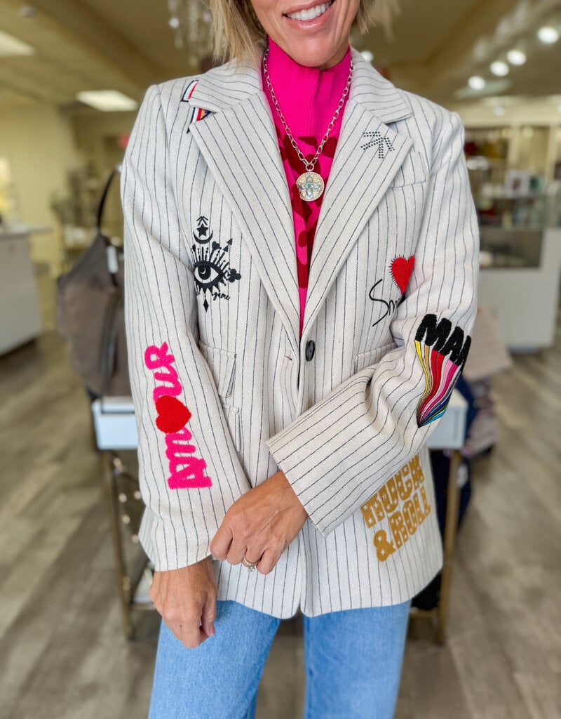 J.HOFFMAN'S Funky Amour Blazer