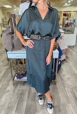 J.HOFFMAN'S Tania Dress- Smokey