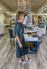 J.HOFFMAN'S Tania Dress- Smokey
