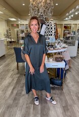 J.HOFFMAN'S Tania Dress- Smokey