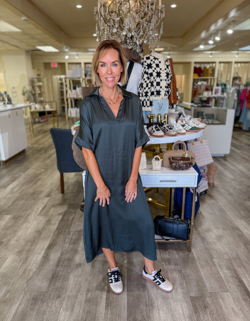 J.HOFFMAN'S Tania Dress- Smokey