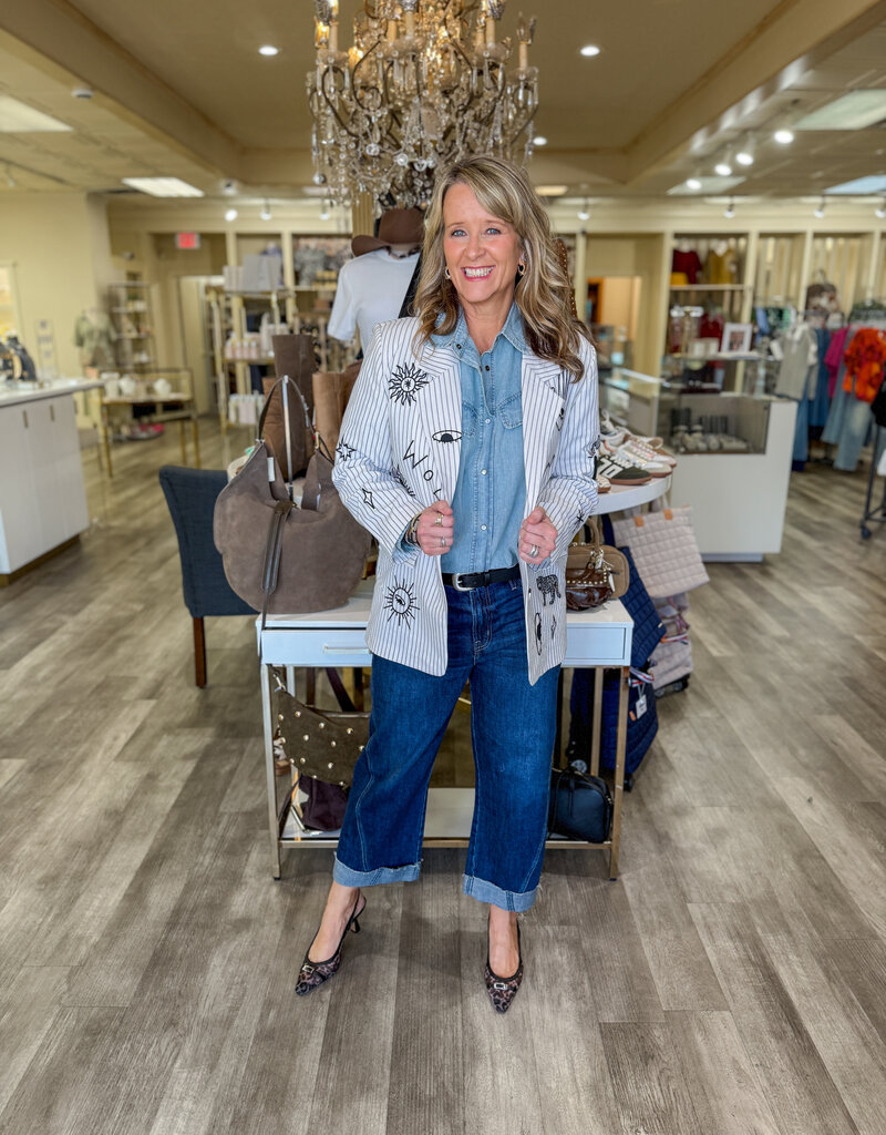 J.HOFFMAN'S Olker Blazer- Ecru