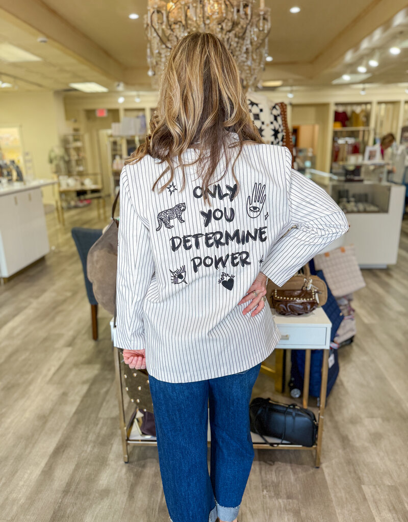 J.HOFFMAN'S Olker Blazer- Ecru