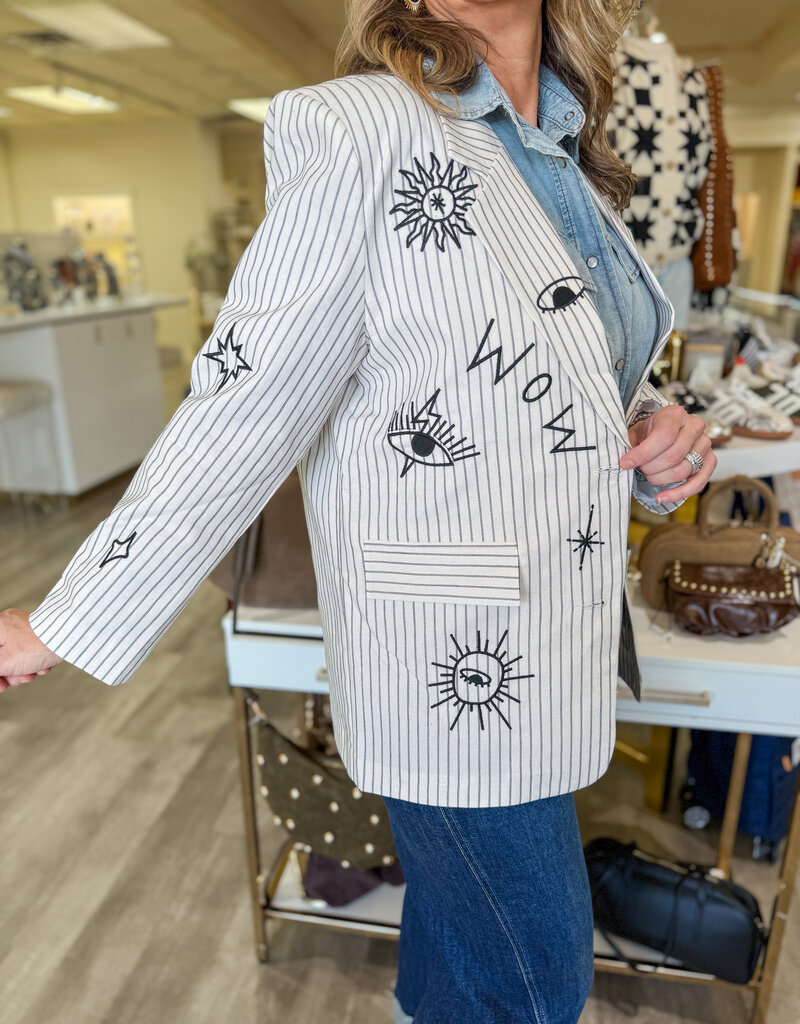 J.HOFFMAN'S Olker Blazer- Ecru