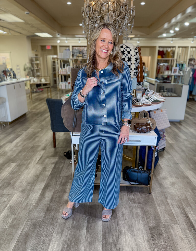 J.HOFFMAN'S Gaura Pant- Bleu Jean