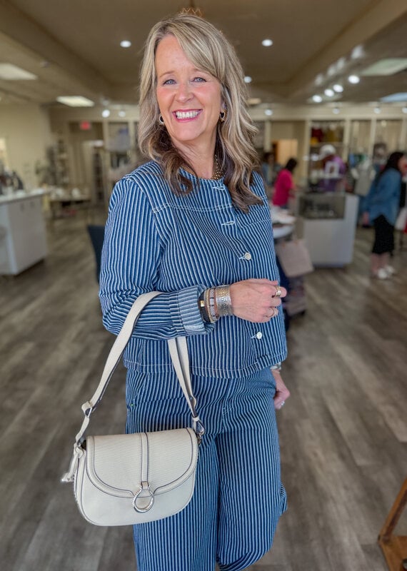 J.HOFFMAN'S Gaura Jacket- Bleu Jean