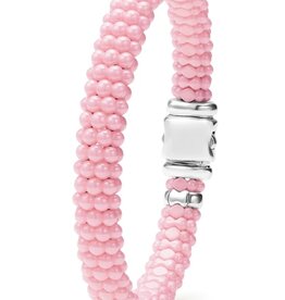 LAGOS Pink Caviar Ceramic Beaded Bracelet | 9mm