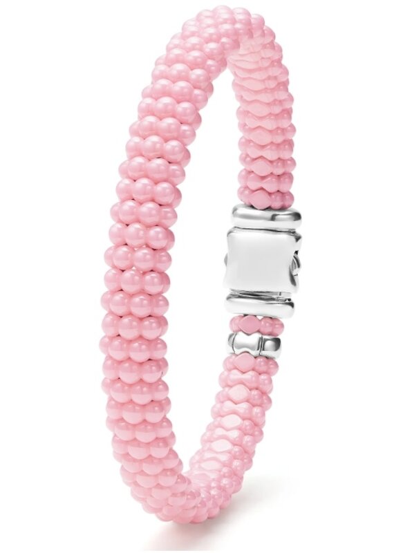 LAGOS Pink Caviar Ceramic Beaded Bracelet | 9mm