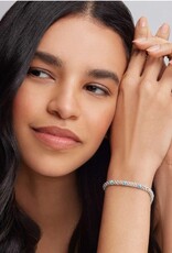 LAGOS Blue Caviar Sterling Silver 5mm Beaded Bracelet w/ Blue Bars